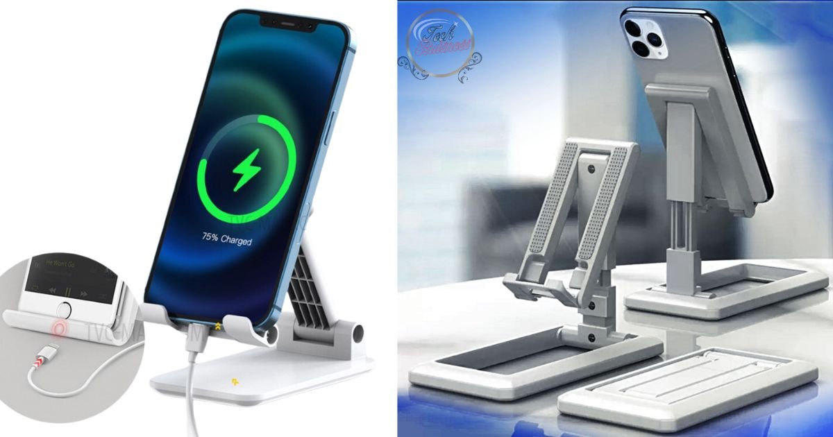 Foldable mobile phone stand